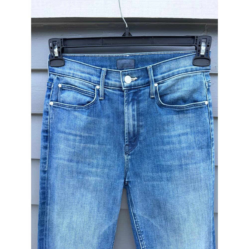 MOTHER The Runaway Step Fray Jeans A Night in Havana 25 - Picture 5 of 9